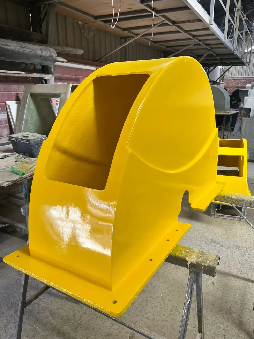 Cubierta tapa FRP protección estanque hormigón - GlobalFibra Chile - 9