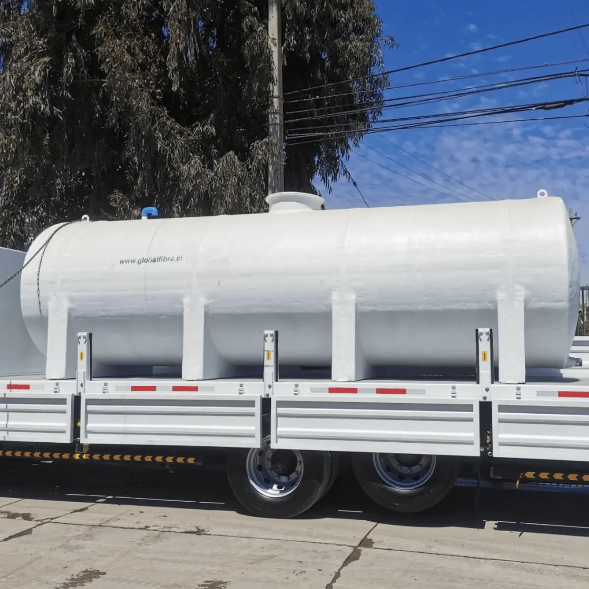 Estanque aljibe camión agua PRFV - GlobalFibra Chile - 4