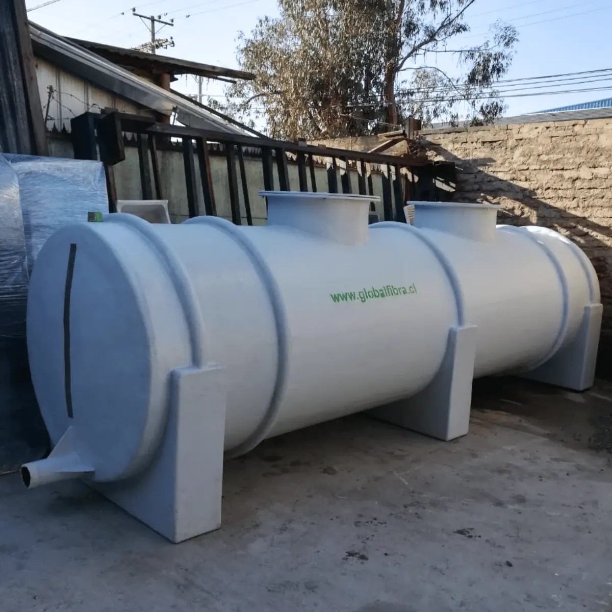 Estanque aljibe camión agua PRFV - GlobalFibra Chile - 5