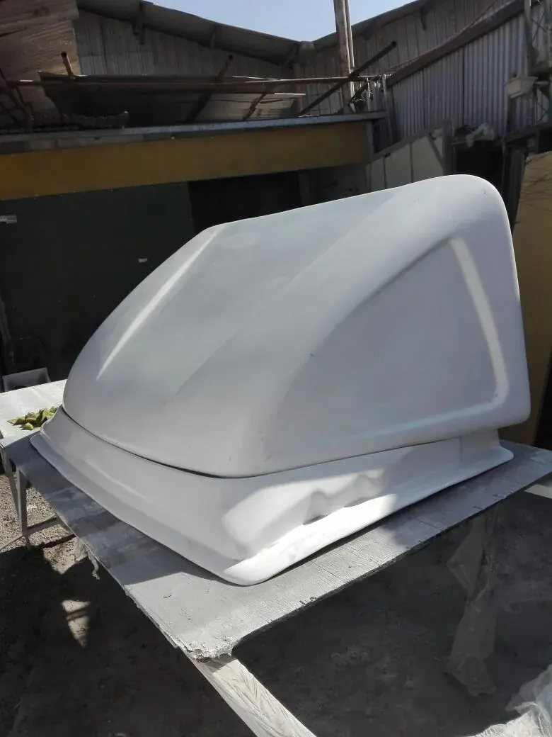 Spoiler cortaviento camión Canter FRP - GlobalFibra - 1