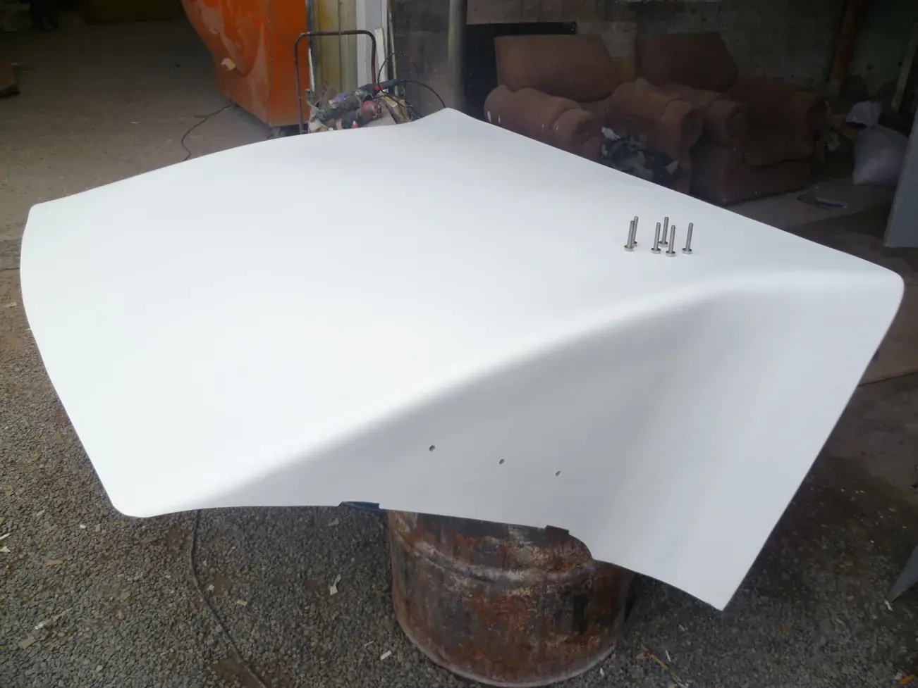 Spoiler cortaviento camión H100 FRP - GlobalFibra - 1