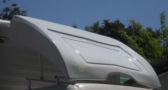 Spoiler cortaviento Mediano FRP fibra de vidrio - GlobalFibra Chile - 12